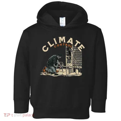 Climate Control Skeleton Hvac Technician Pride Toddler Hoodie