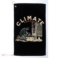 Climate Control Skeleton Hvac Technician Pride Golf Towel thumb 0