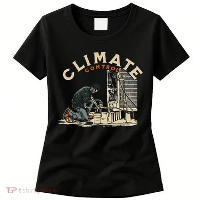 Climate Control Skeleton Hvac Technician Pride Women's T-Shirt