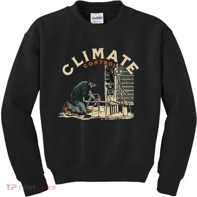 Climate Control Skeleton Hvac Technician Pride Kids Sweatshirt