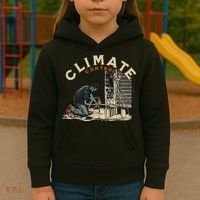 Climate Control Skeleton Hvac Technician Pride Kids Hoodie thumb 3
