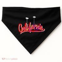 Cool California Script Logo USA-Made Doggie Bandana thumb 0