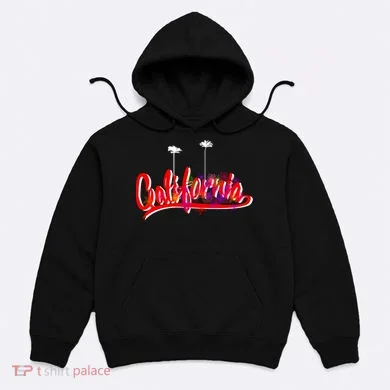 Cool California Script Logo Hoodie