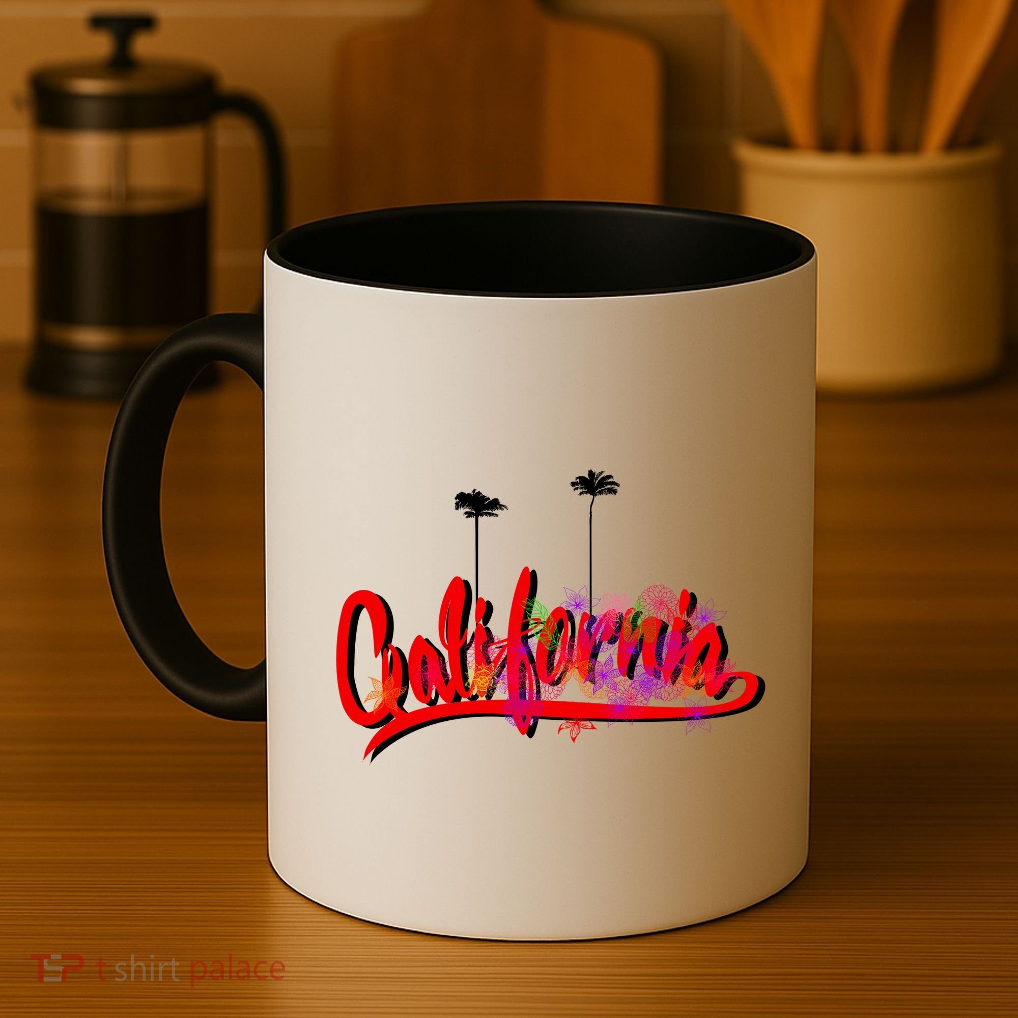 Cool California Script Logo Coffee Mug