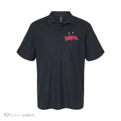 Cool California Script Logo Polo