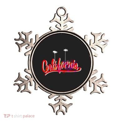 Cool California Script Logo Ornament