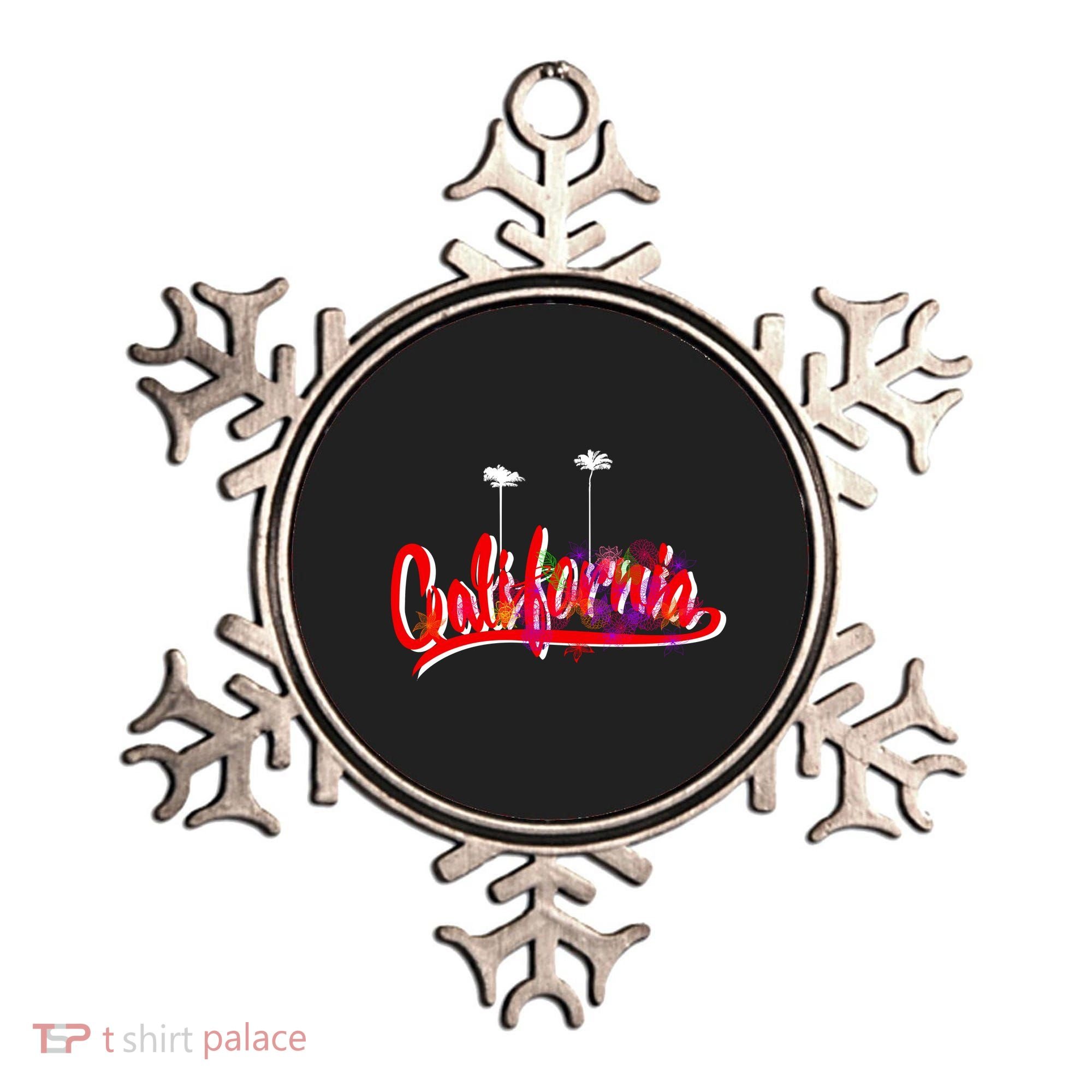 Cool California Script Logo Ornament