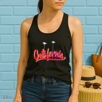 Cool California Script Logo Women's Tank Top thumb 2