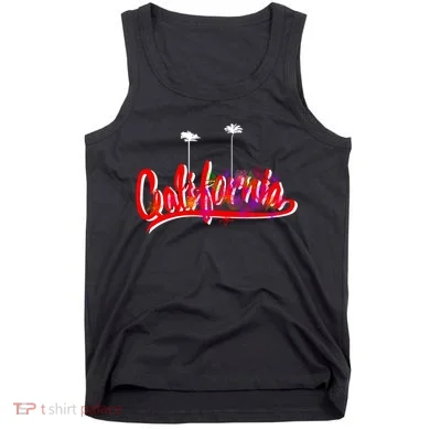 Cool California Script Logo Tank Top