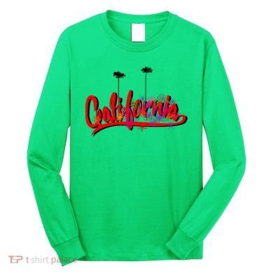 Cool California Script Logo Long Sleeve Shirt