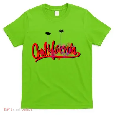Cool California Script Logo T-Shirt