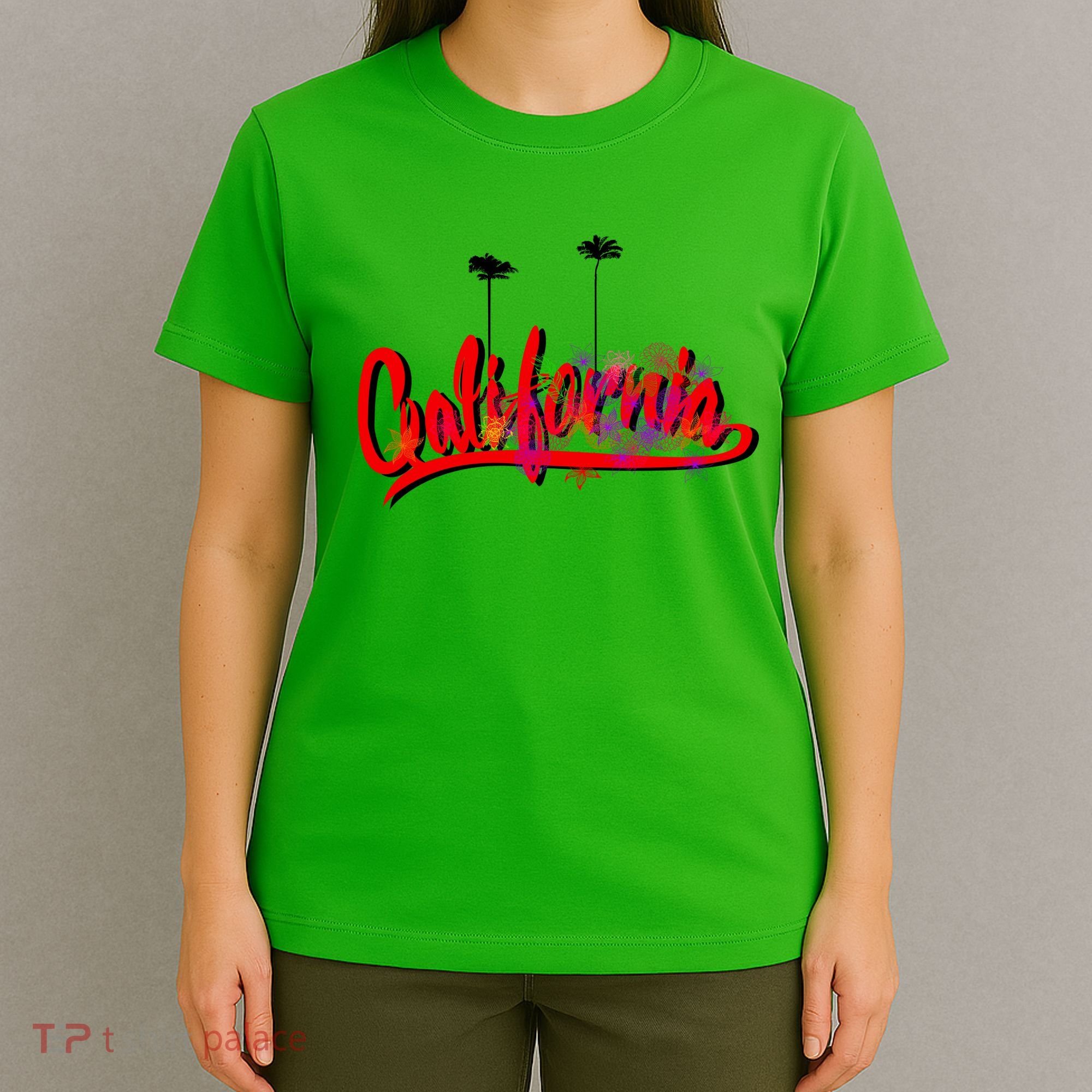 Cool California Script Logo T-Shirt