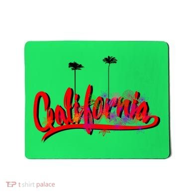 Cool California Script Logo Mousepad