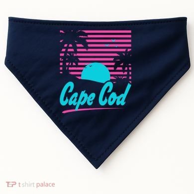 Cape Cod Sunset USA-Made Doggie Bandana