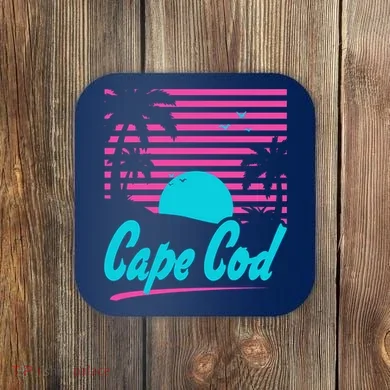 Cape Cod Sunset Coaster