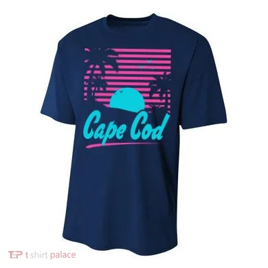 Cape Cod Sunset Youth Performance Sprint T-Shirt