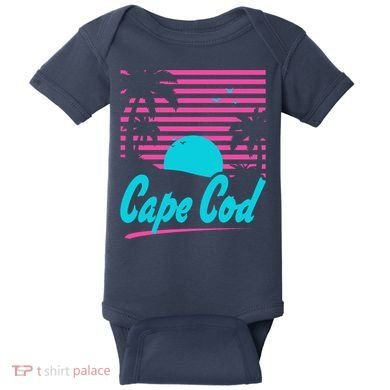 Cape Cod Sunset Baby Bodysuit