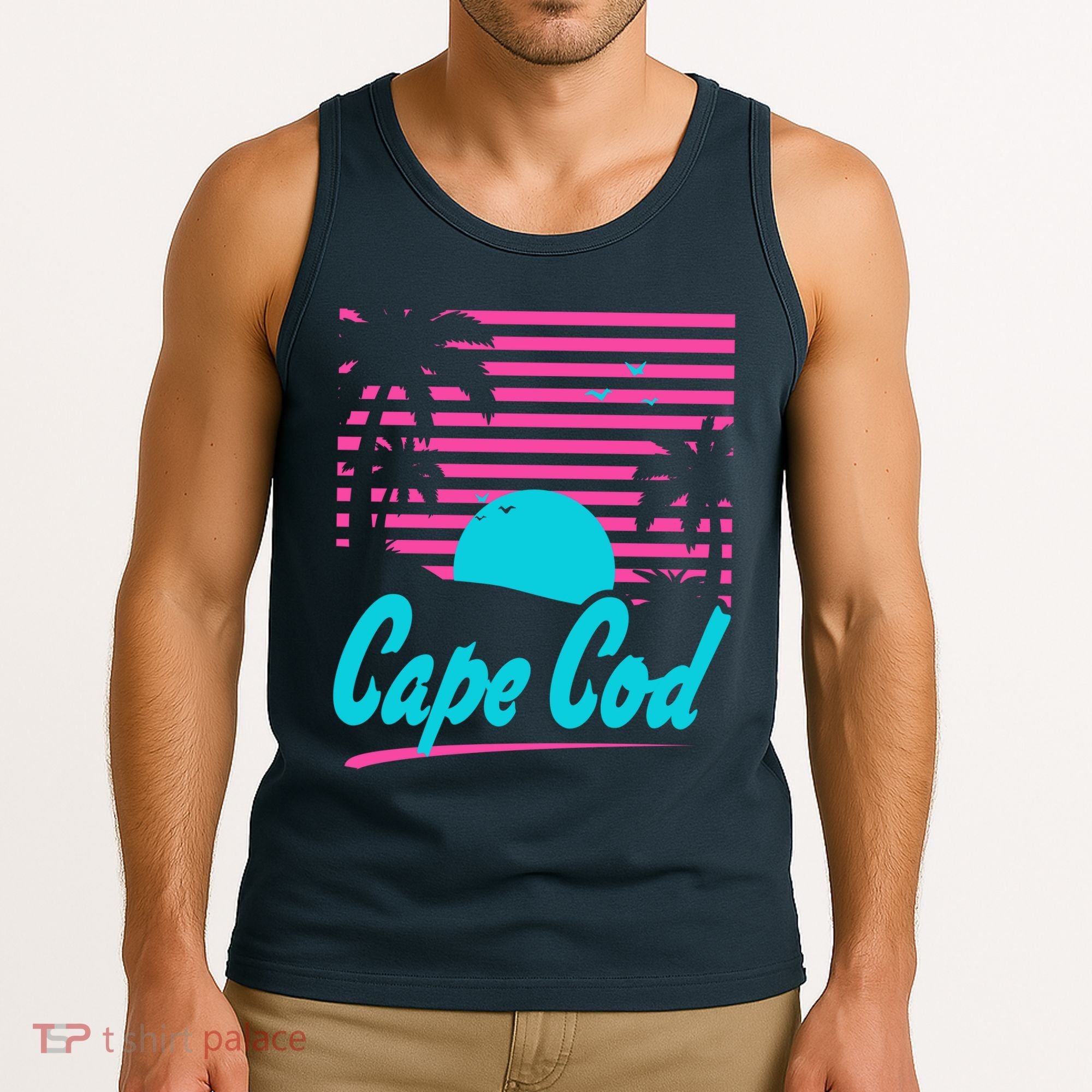 Cape Cod Sunset Tank Top