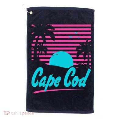 Cape Cod Sunset Golf Towel