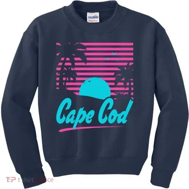 Cape Cod Sunset Kids Sweatshirt