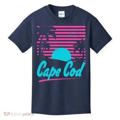 Cape Cod Sunset Kids T-Shirt