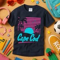 Cape Cod Sunset Kids T-Shirt thumb 3