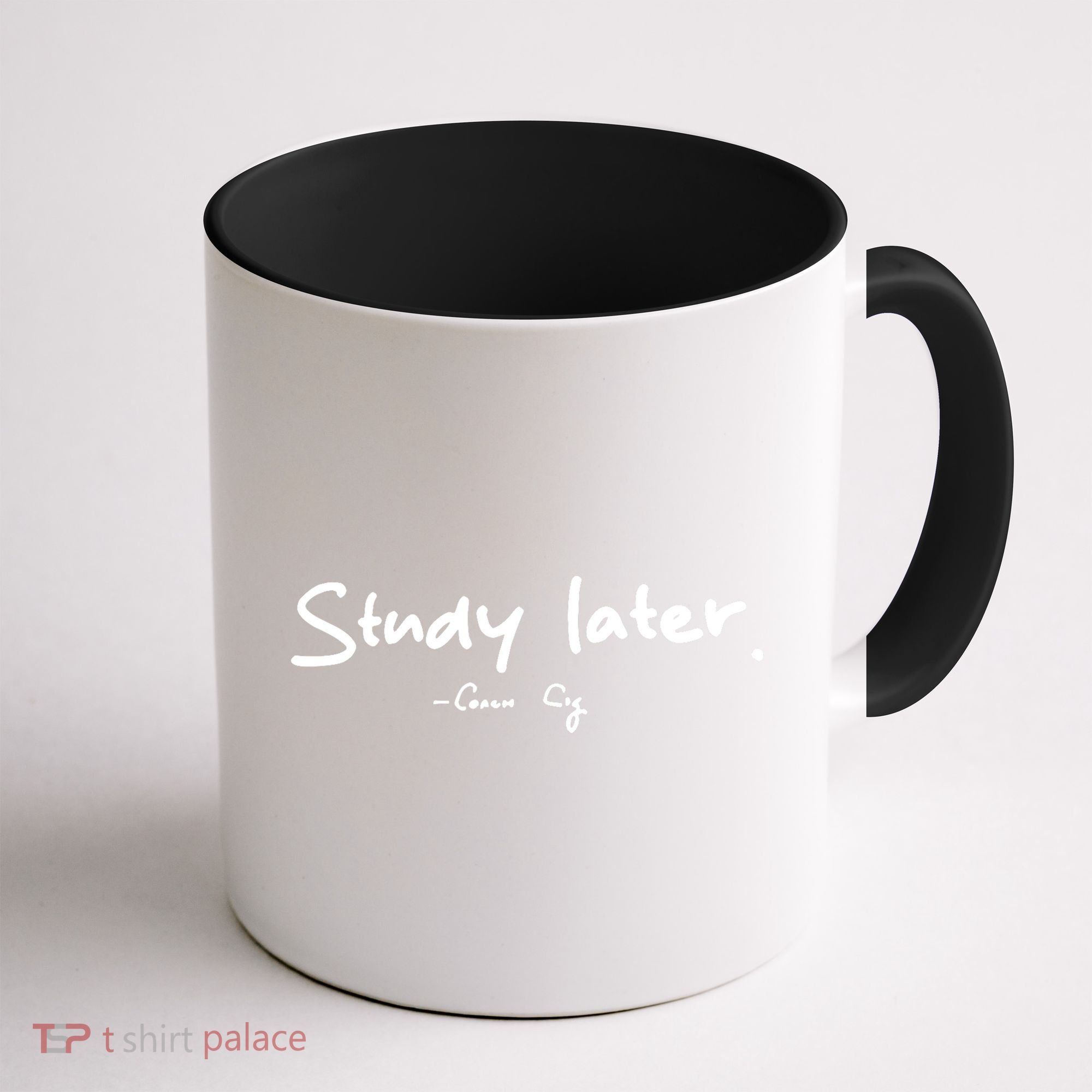 Coach Cig Study Later Coffee Mug