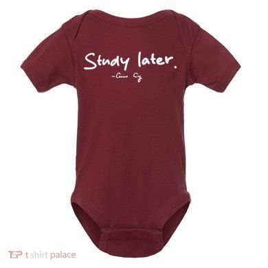 Coach Cig Study Later Baby Bodysuit