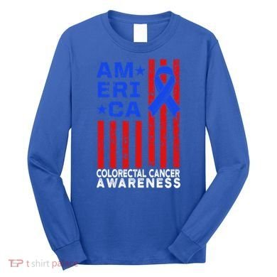 Colorectal Cancer Survivor Teaching Crc Warrior Gift Long Sleeve Shirt