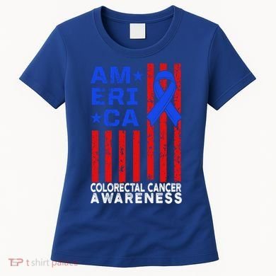Colorectal Cancer Survivor Teaching Crc Warrior Gift Women's T-Shirt