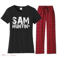 Cool Concert Tees Sam Huntin Women's Flannel Pajama Set thumb 0