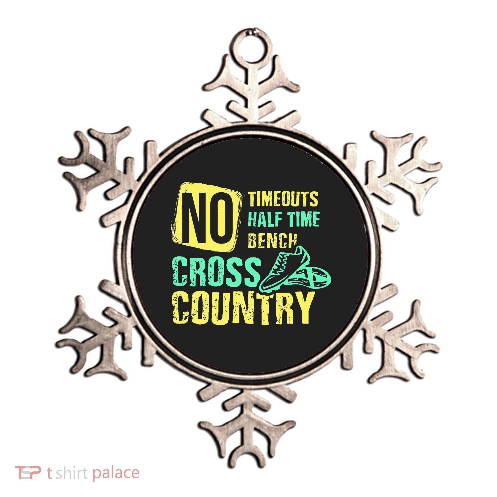 Cross Country Teams Running for XC Runners Ornament