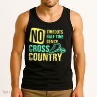 Cross Country Teams Running for XC Runners Tank Top thumb 3
