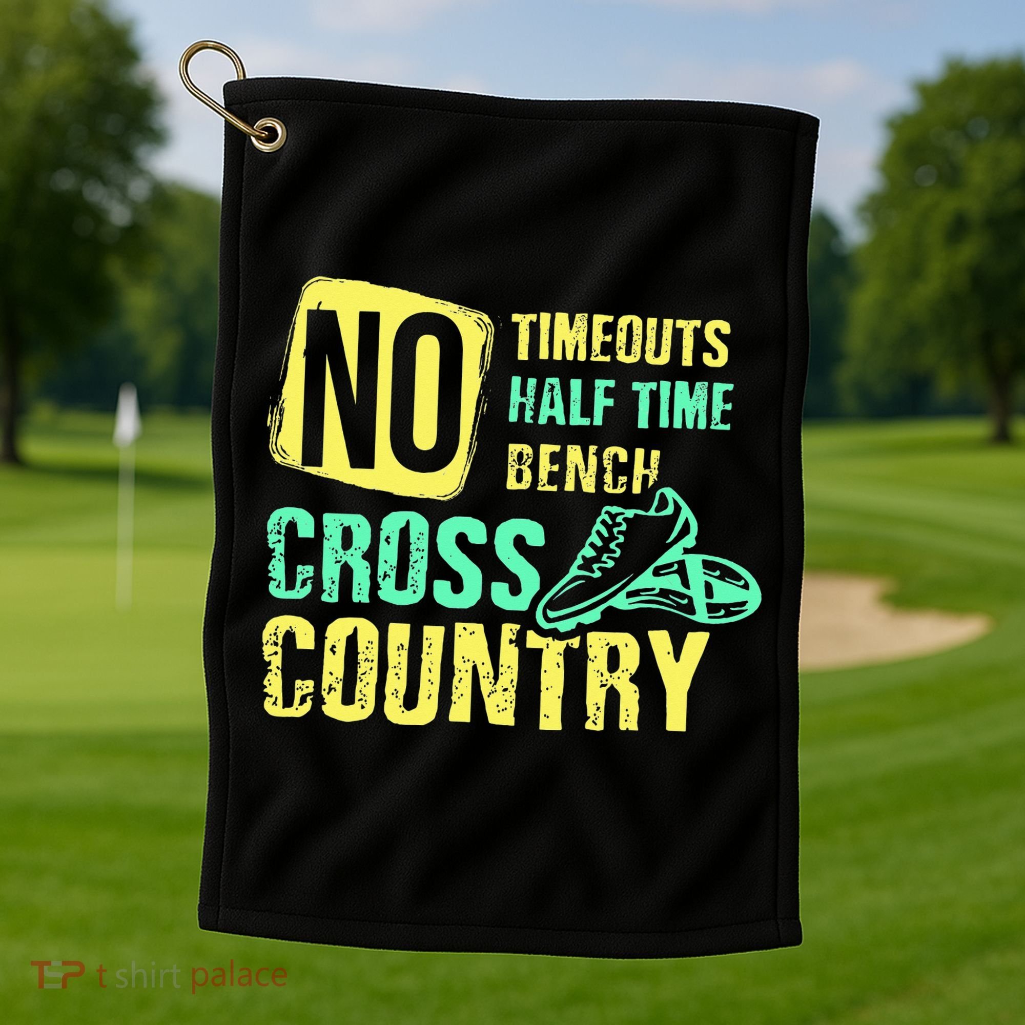 Cross Country Teams Running for XC Runners Golf Towel