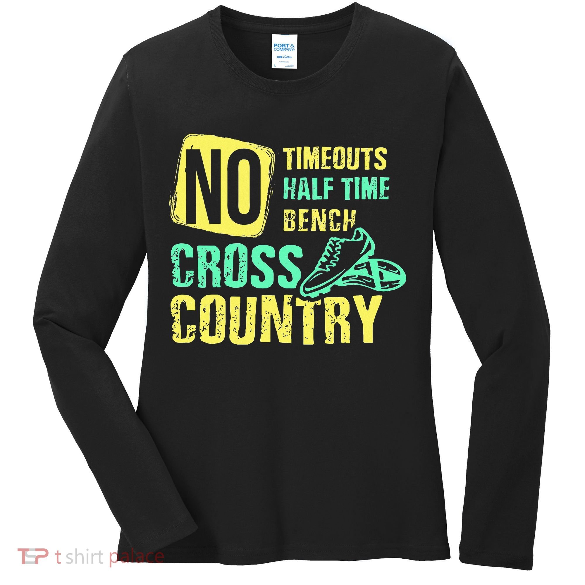 Cross Country Teams Running for XC Runners Women's Long Sleeve Shirt