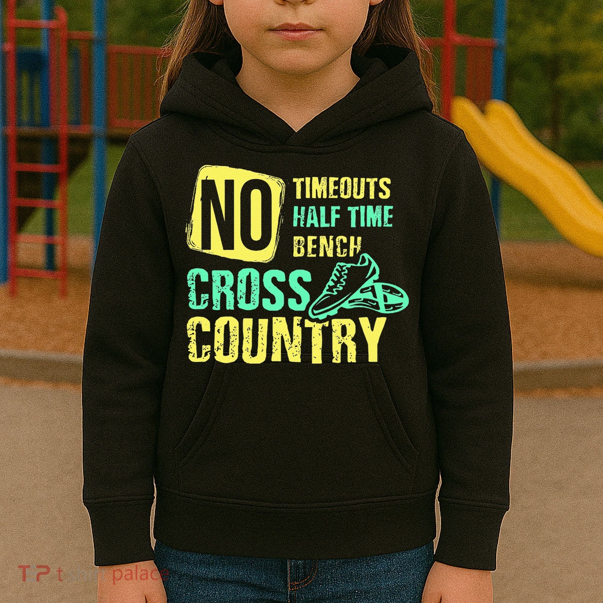 Cross Country Teams Running for XC Runners Kids Hoodie