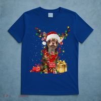 Chihuahua Christmas Tree Ornats Dog Lovers Chihuahua Xmas Gift T-Shirt thumb 5