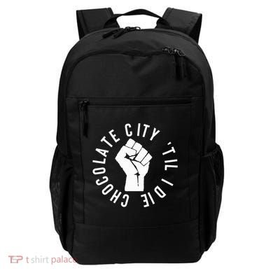 Chocolate City Til I Die Washington Dc Pride Backpack