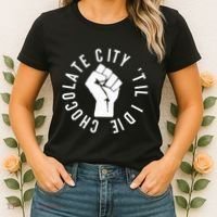 Chocolate City Til I Die Washington Dc Pride Women's T-Shirt thumb 2