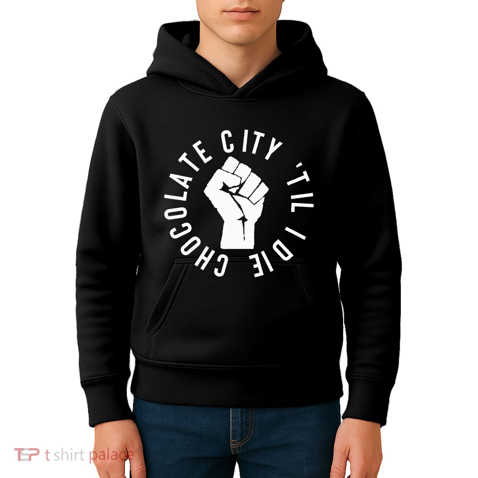 Chocolate City Til I Die Washington Dc Pride Kids Hoodie