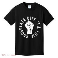 Chocolate City Til I Die Washington Dc Pride Kids T-Shirt thumb 0