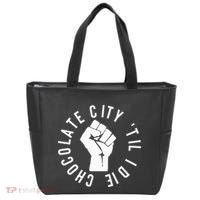 Chocolate City Til I Die Washington Dc Pride Tote Bag thumb 0
