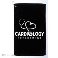 Cardiologist Cardiovascular Technologist And Cardiology Nurse Cute Gift Golf Towel thumb 0