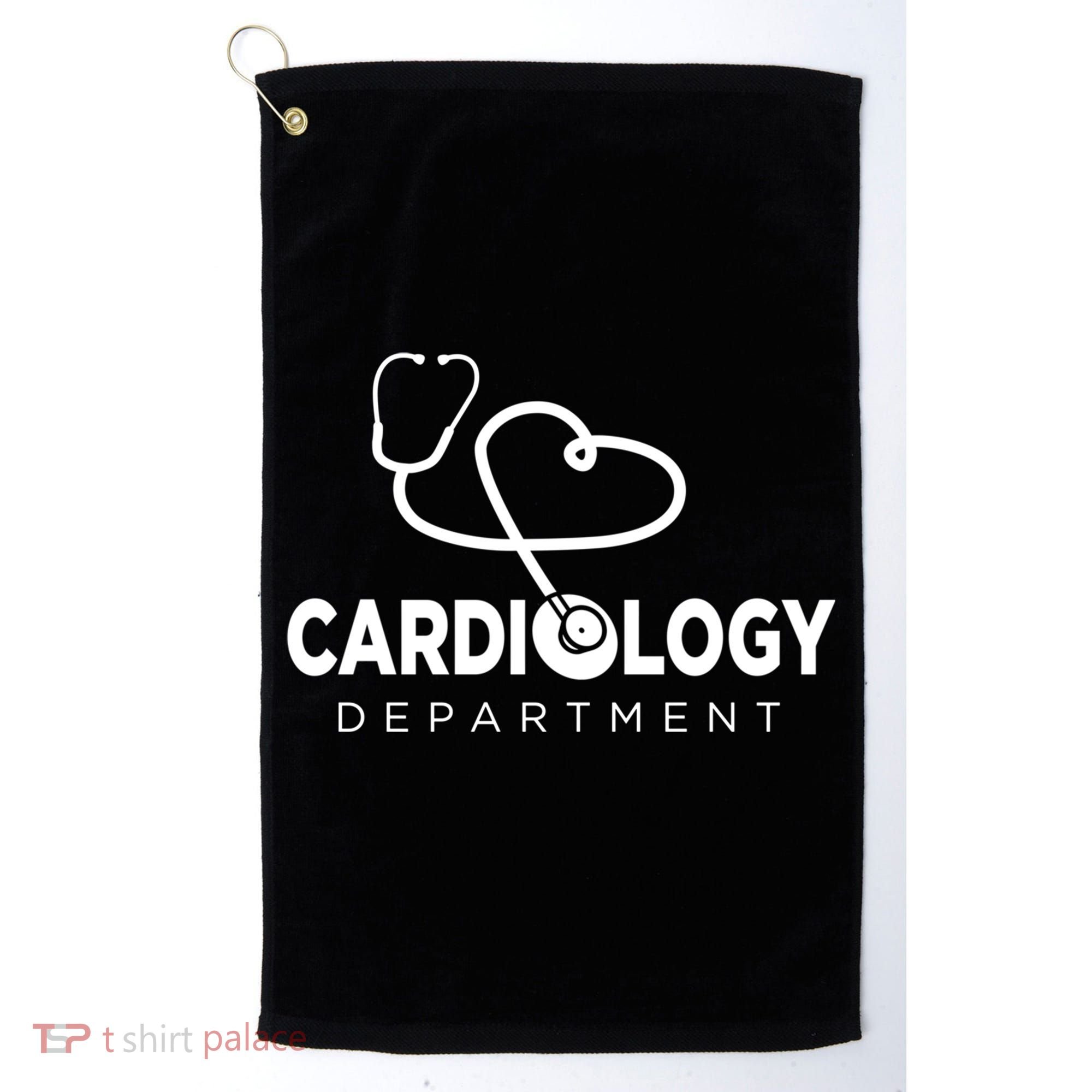 Cardiologist Cardiovascular Technologist And Cardiology Nurse Cute Gift Golf Towel