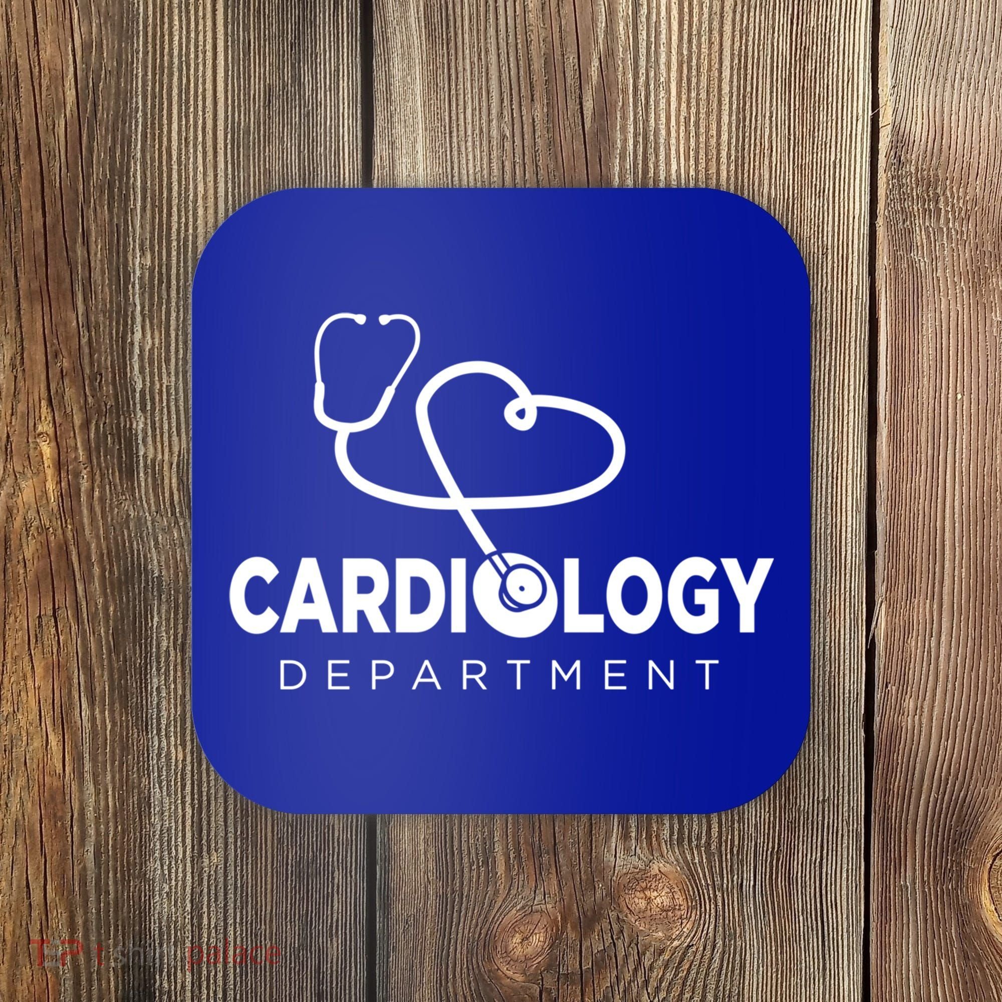 Cardiologist Cardiovascular Technologist And Cardiology Nurse Cute Gift Coaster