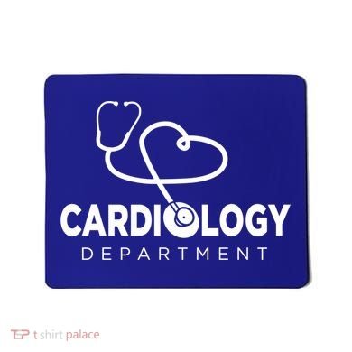Cardiologist Cardiovascular Technologist And Cardiology Nurse Cute Gift Mousepad