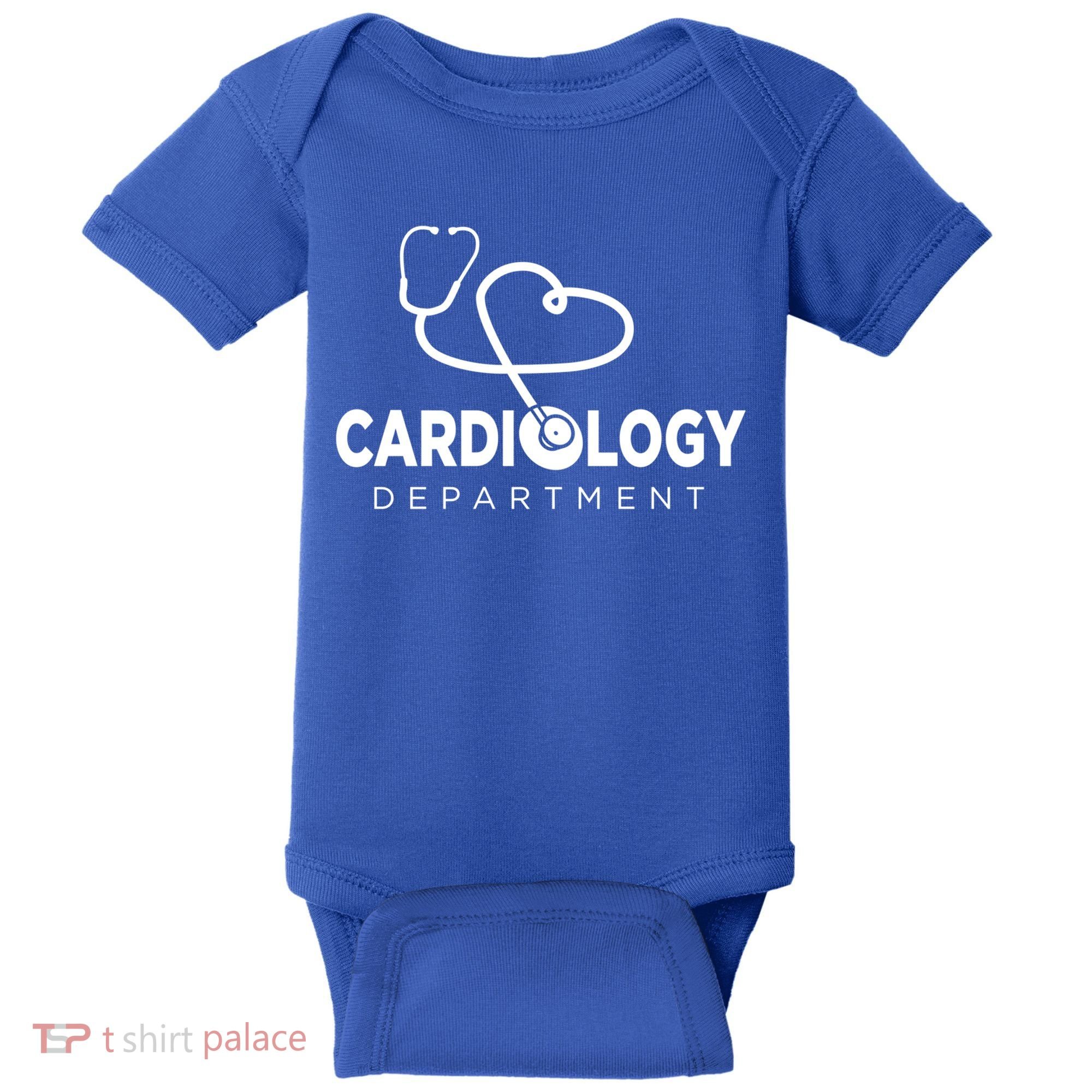 Cardiologist Cardiovascular Technologist And Cardiology Nurse Cute Gift Baby Bodysuit