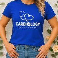 Cardiologist Cardiovascular Technologist And Cardiology Nurse Cute Gift Women's T-Shirt thumb 2