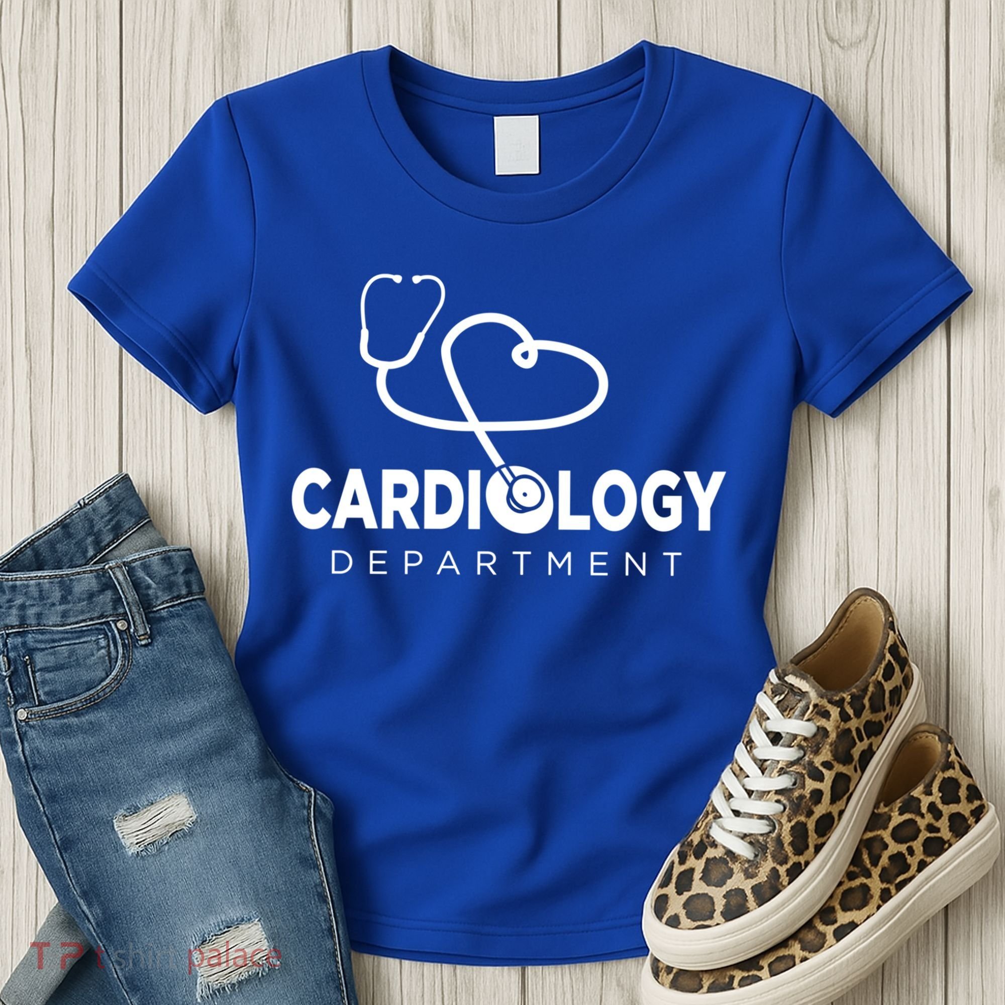 Cardiologist Cardiovascular Technologist And Cardiology Nurse Cute Gift Women's T-Shirt