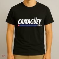CamagüEy Cuba Travel Proud Cuban Cuba Flag Camaguey T-Shirt thumb 3